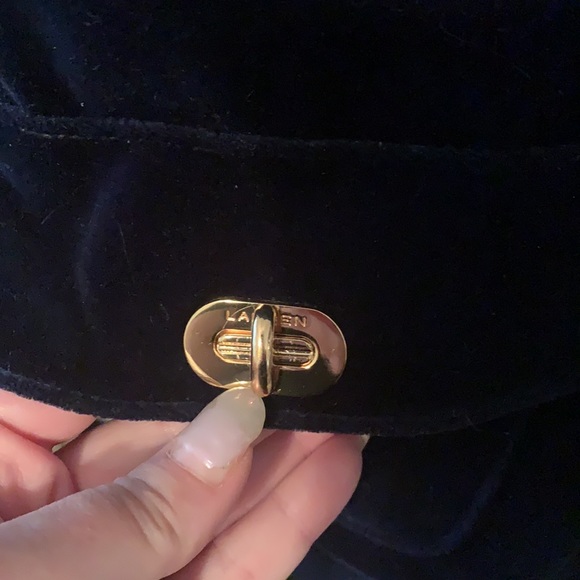 Ralph Lauren navy blue Valore zip up hoodie gold hardware - Picture 3 of 9